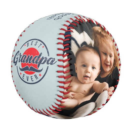 Balle De Baseball Meilleur Grand-Père jamais Baseball (Angle)