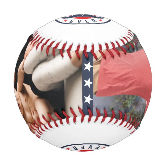 Balle De Baseball Meilleur Grand-Père Jamais Photo Personnalisée Bas (Devant)