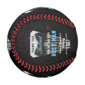 Balle De Baseball Meilleur Merci (Devant Gauche)