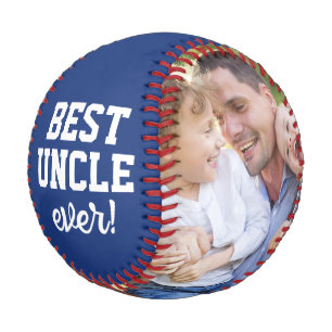 Balle De Baseball Meilleur Oncle Personnalisé avec Photo