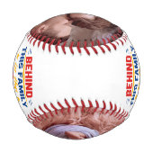 Balle De Baseball Meilleur papa dans le monde Typographie Famille Ph (Dos)