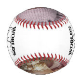 Balle De Baseball Meilleur papa du monde | 2 Collage photo unique (Dos)