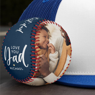 Balle De Baseball Meilleur Papa du Monde Moderne Baseball 2 Photos