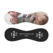 Balle De Baseball Meilleur Papa Ever Fête des pères 3 Photo Collage (Panneaux)