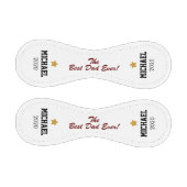 Balle De Baseball Meilleur papa Jamais Père's Day Champion Nom (Panneaux)