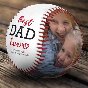 Balle De Baseball Meilleur papa jamais photo