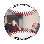 Balle De Baseball Meilleur Papa Jamais Photo Baseball (Devant)