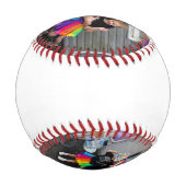 Balle De Baseball Meilleur Papa Jamais Photo Baseball (Dos)