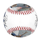 Balle De Baseball Meilleur Papa Jamais Photo Baseball (Dos)