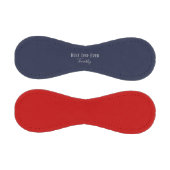 Balle De Baseball Meilleur papa jamais rouge et bleu (Panneaux)