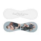 Balle De Baseball meilleur papa jamais script moderne 2 photo (Panneaux)