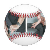 Balle De Baseball meilleur papa jamais script moderne 2 photo (Dos)