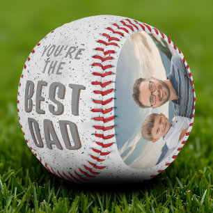 Balle De Baseball Meilleur Papa Moderne Fête des Pères 2 Photos