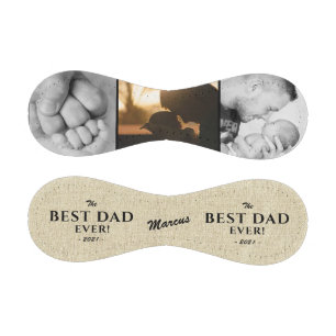 Balle De Baseball Meilleur Papa Rustique Cadeau de la Fête des Pères