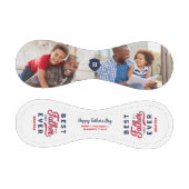 Balle De Baseball Meilleur Père jamais | Photos et monogrammes de Fê (Panneaux)