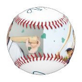 Balle De Baseball Meilleur Père Jamais. Style d'écriture manuelle (Dos)