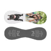 Balle De Baseball Meilleure définition de papa 2 Photo Fun Grey (Panneaux)