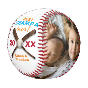 Balle De Baseball Meilleure Fête des pères Grampa Jamais Personnalis