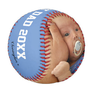 Balle De Baseball Meilleure Fête des pères papa du monde Custom 2 Ph