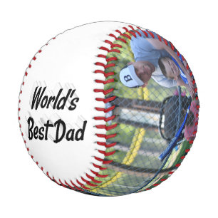 Balle De Baseball Meilleure Fête des pères photo papa