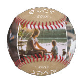 Balle De Baseball Meilleure maman Foliage rustique 3 Photos personna (Devant)