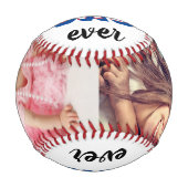 Balle De Baseball Meilleures photos de papa (Devant)