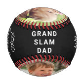 Balle De Baseball Meilleures photos de papa Noir (Dos)