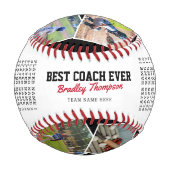 Balle De Baseball Meilleurs noms d'équipe d'entraîneurs (Dos)