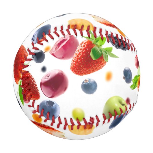 Balle De Baseball Mélanger les fruits (Devant Gauche)