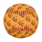 Balle De Baseball Menacer Jack O'Lantern Halloween (Dos)