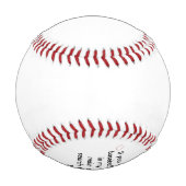 Balle De Baseball Message important Baseballs (Dos)