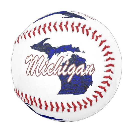 Balle De Baseball Michigan (Devant Droite)