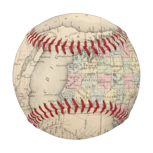 Balle De Baseball Michigan (Dos)
