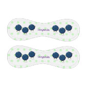 Balle De Baseball Mignonnes myrtilles heureuses illustration de dess (Panneaux)