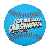 Balle De Baseball Mikitiez espace dolly crâne chips hamburger french (Dos)