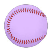 Balle De Baseball Minimaliste simple violet (Devant Gauche)