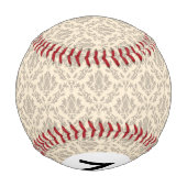 Balle De Baseball Modèle Damas 3 (Dos)