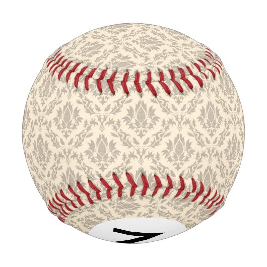 Balle De Baseball Modèle Damas 3 (Dos)