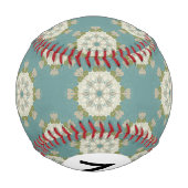 Balle De Baseball Modèle Damas avec éléments abstraits (Dos)