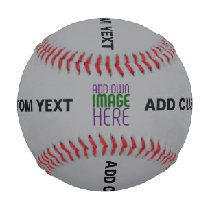 BALLE DE BASEBALL MODÈLE DE TEXTE D'IMAGE ASH SIMPLE MODERNE