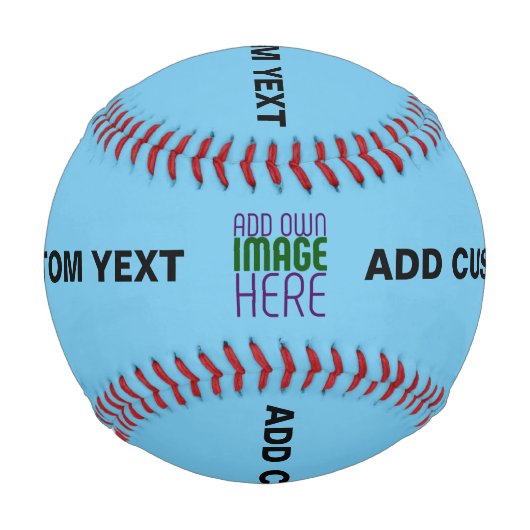BALLE DE BASEBALL MODÈLE DE TEXTE D'IMAGE BLEU SKY SWAG MODERNE MODI (Devant)