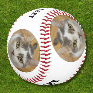 Balle De Baseball Modèle de texte personnalisé