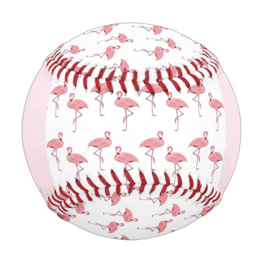 Balle De Baseball Modèle flamant rose (Dos)
