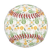 Balle De Baseball Modèle floral (Dos)