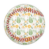 Balle De Baseball Modèle floral (Devant Gauche)