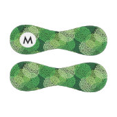 Balle De Baseball Modèle floral vert (Panneaux)