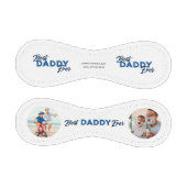 Balle De Baseball Modern 2 Photo Collage Best Daddy Ever (Panneaux)