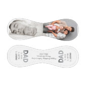 Balle De Baseball Modern 2 Photo Collage DAD The Man Myth Legend (Panneaux)