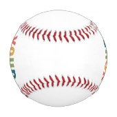 Balle De Baseball Modern Style Custom Logo (Devant)