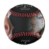 Balle De Baseball Moderne Vous Aimez À L'Extérieur & Précédent 2-Pho (Devant)